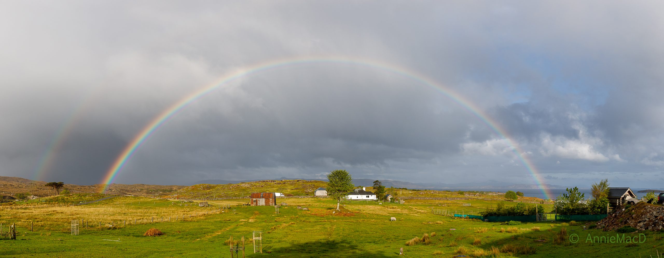 Rainbow over Applecross