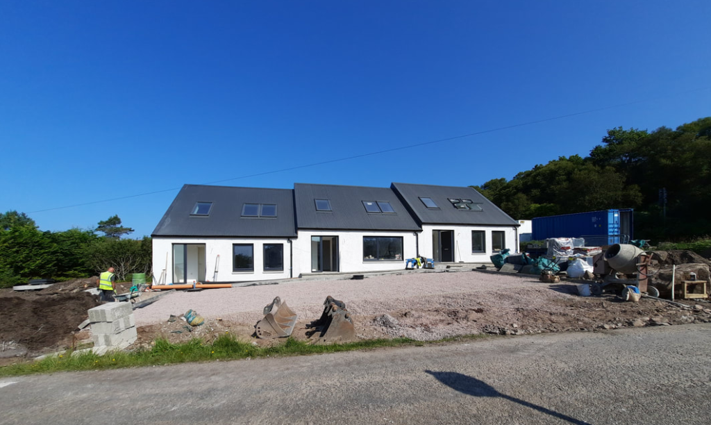 Applecross Community Company new-build houses for rent at An Toll Bàn.
